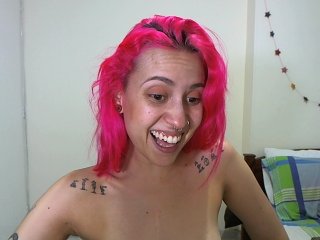 Foton floracat Hi! 10 if you think i am pretty! #pinkhair #cum #wet #hot #tattoos #hitachi #skinny #bigeyes #smalltits