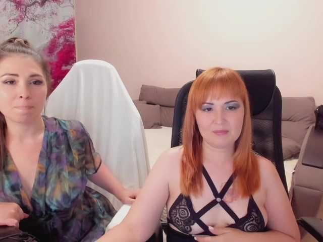 Foton CrazyFox- Hi. We are Lisa (redhead) and Kate (brunette). Dont do anything for tokens in pm. Collect for strip @remain tk