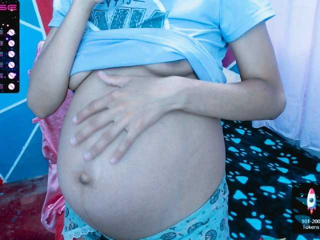 Foton Milk-Kima hi guys, im new here with my belly❤ #new #latina #bigboobs #pregnant #teen #cum