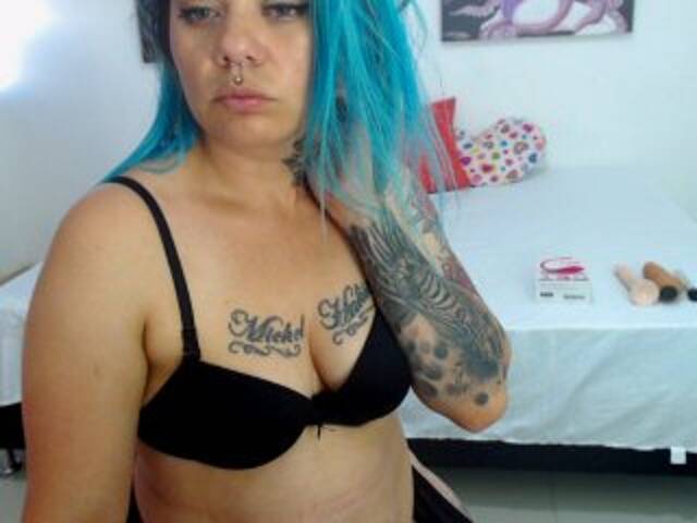 Sändningsbilder skyviolet