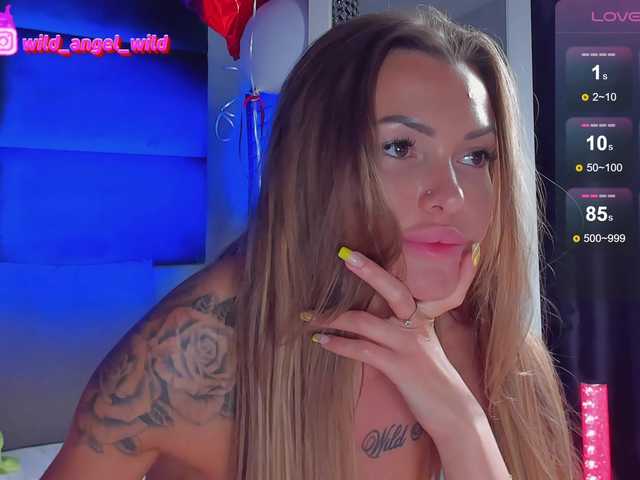 Foton WILD-ANGEL777 Hello guys, BEFORE PRIVATE 150 TOKENS ❤ Camera only in private Anal, TWO DILDOS, SQUIRT ONLY in FULL private Favorite vibrations: 11, 111, 222 ✨wild_angel_wild INST NEW